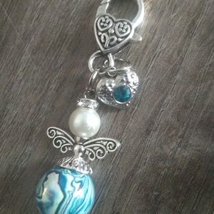 Angels charms purse or key chain